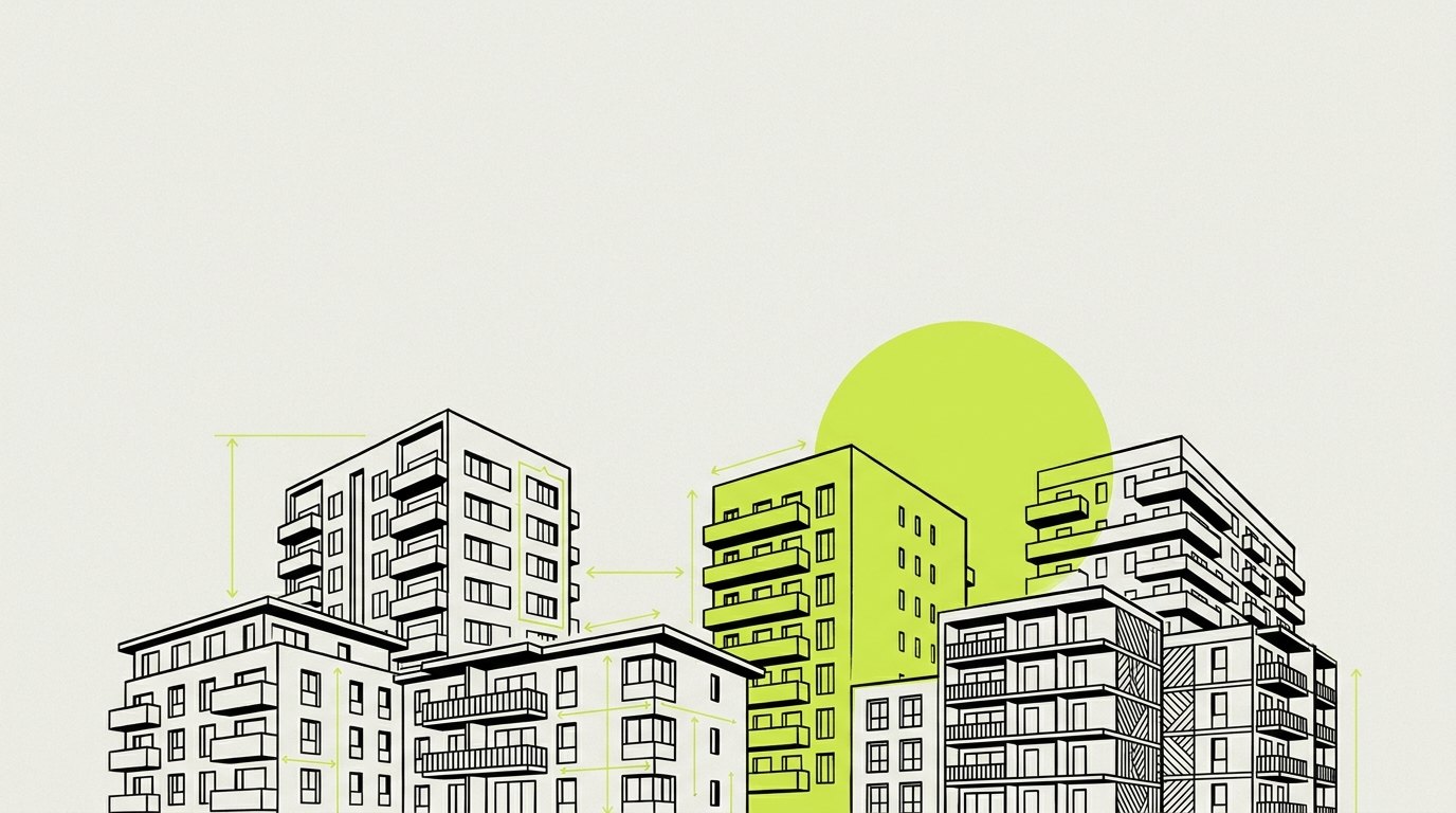 Editorial illustration: Singapore freehold condominiums with generous floor area