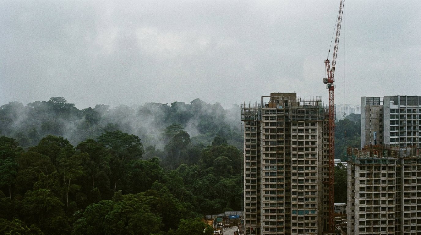 Towers At The Treeline — illustrative photograph